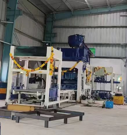 interlocking brick making machine
