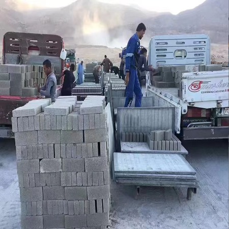 Fully Automatic Concrete Block Production Line