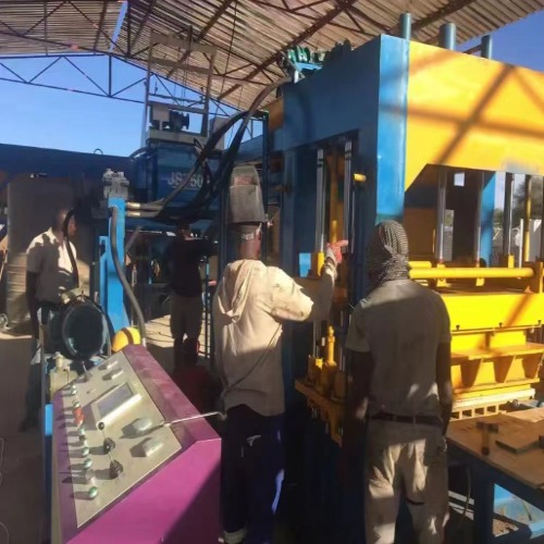 Cement sand brick making machine